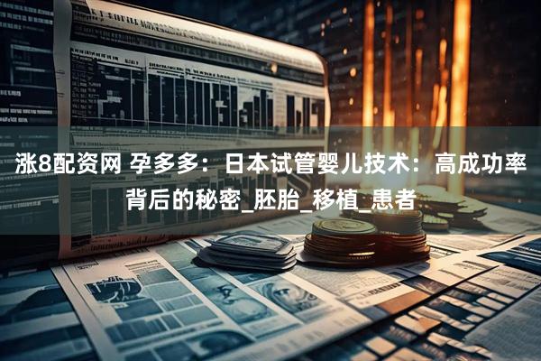 涨8配资网 孕多多：日本试管婴儿技术：高成功率背后的秘密_胚胎_移植_患者